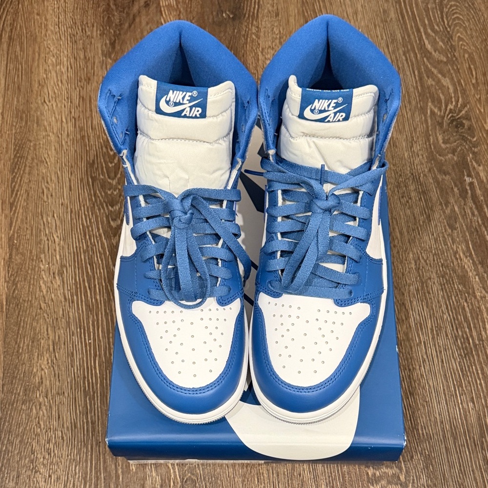 Jordan 1 Retro High OG True Blue - Picture 5 of 6
